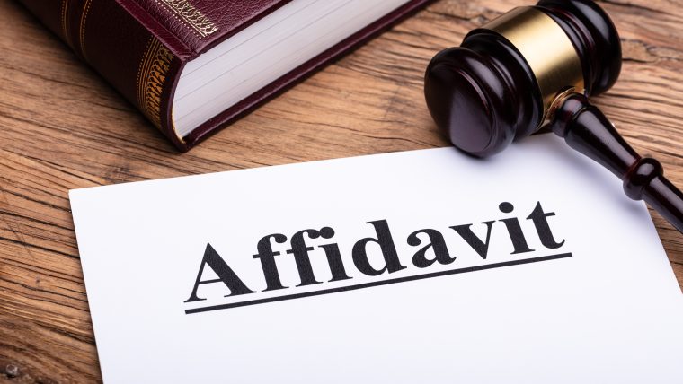 Do you know what an affidavit is?